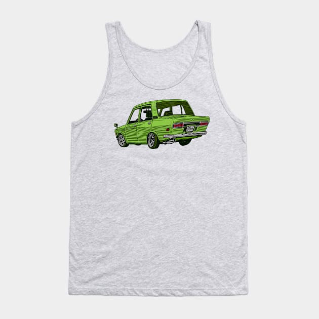 Vintage Ride Tank Top by jafaris